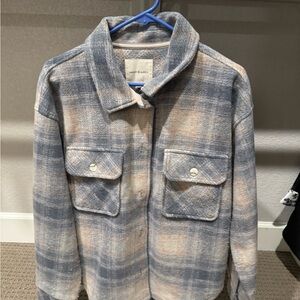 Thread & Supply Gray and Cream Jacket
